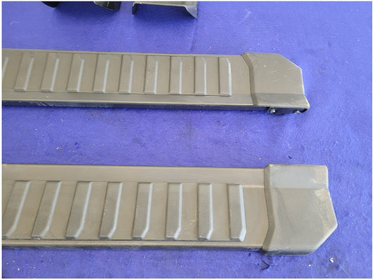 15-24 F150 CREW CAB Running Boards Black FORD Steps OE Takeoffs OEM Factory New Take Off