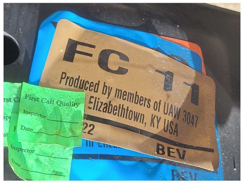 2022 Ford F150 Lightning Truck Frame Bare Rail 145in 2523 - The Parts Farm