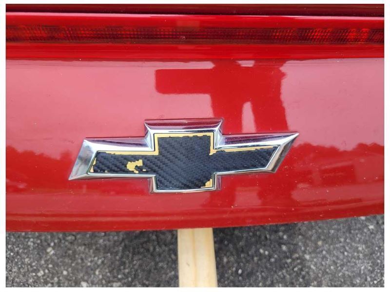 2014-2015 Chevrolet Camaro SS Convertible Back Decklid Spoiler Paint Maroon 2320 - The Parts Farm