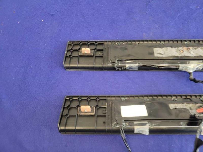 2015-2023 Ford Mustang GT S550 Pair Door Sill Plates Lighted Scuff 2398 - The Parts Farm