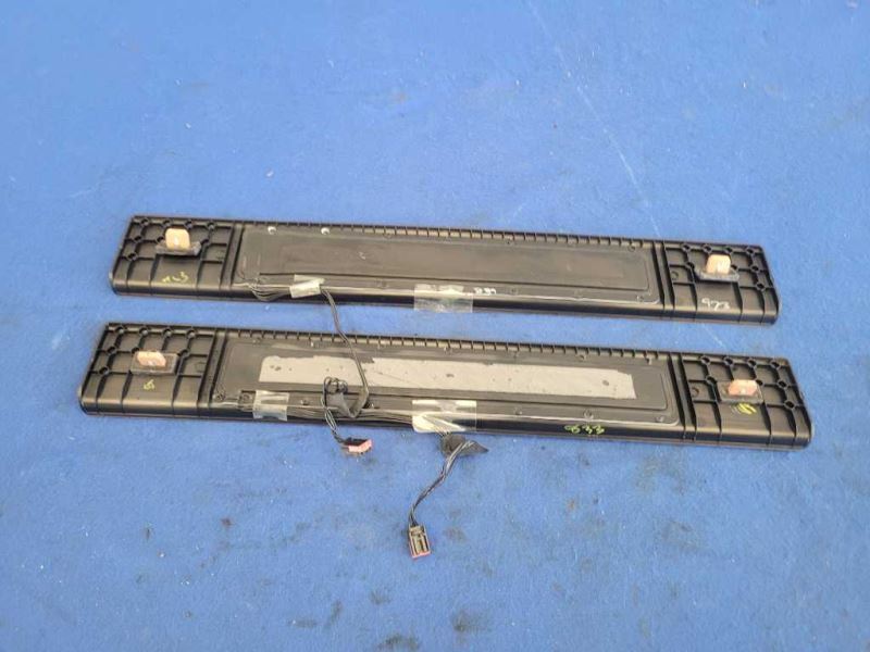 2015-2023 Ford Mustang GT S550 Pair Door Sill Plates Scuff Lighted Light 2447 - The Parts Farm