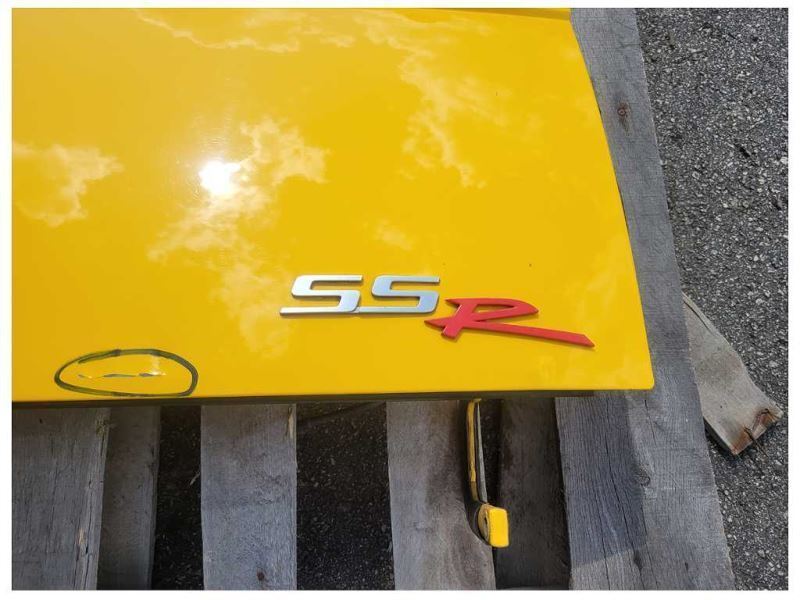 2003-2006 Chevrolet SSR Pickup Truck Trunk Rear Tailgate Paint Yellow 2426 - The Parts Farm