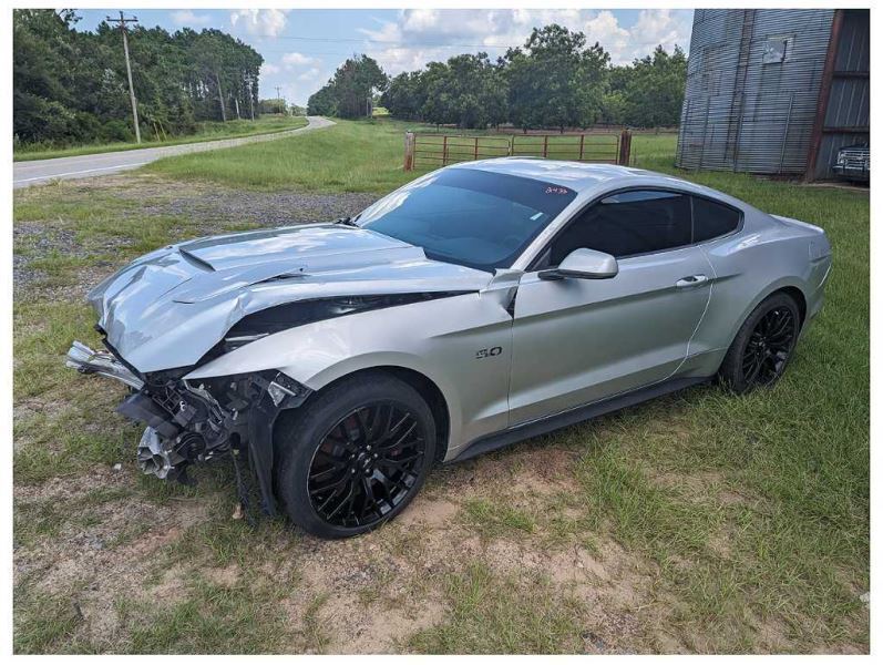 2015-2021 Ford Mustang GT S550 Pair Cloth Headrests Driver Passenger 2433 - The Parts Farm