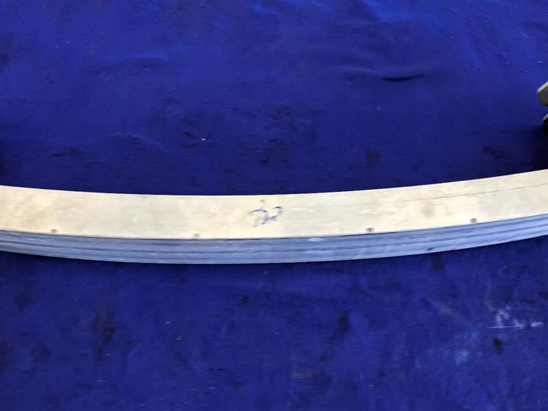 2016-2018 Cadillac CTS V 6.2 LT4 Sedan Back Rear Bumper Reinforcement Aluminum - The Parts Farm