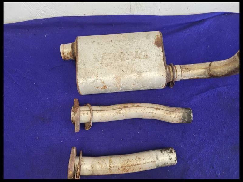 1987-1993 Ford Mustang GT 5.0L Dynomax Exhaust Muffler Pipe Tip Damage - The Parts Farm