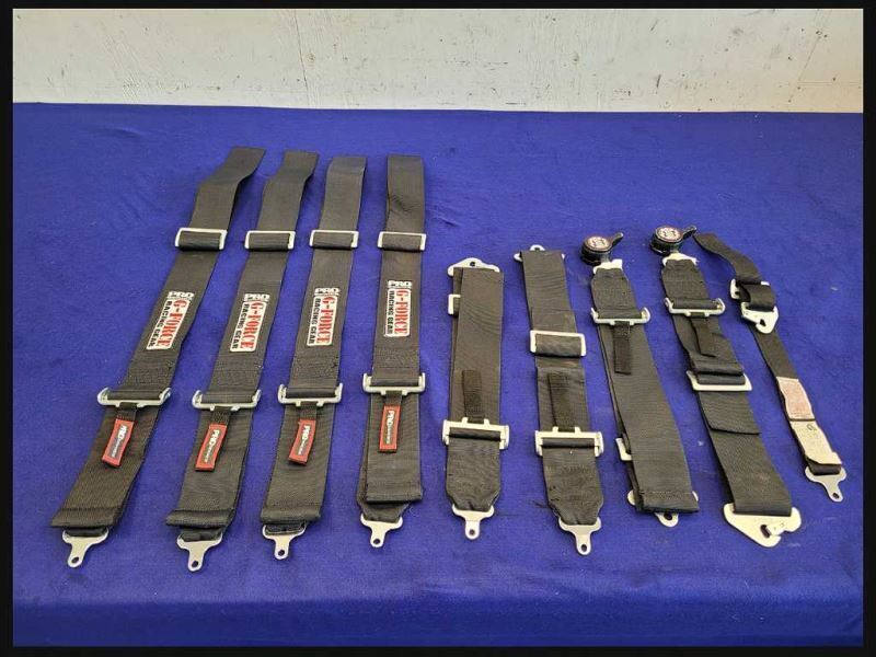 1994-2004 Ford Mustang Cobra SVT GT G Force Seat Belts Harness Safety - The Parts Farm