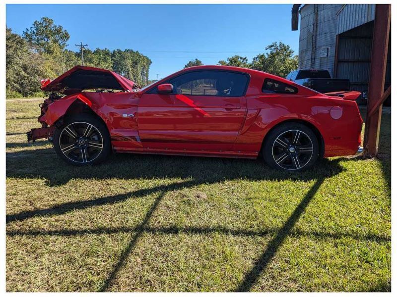 2011-2014 Ford Mustang GT 5.0L Front Coolant Reservoir Radiator Cooling 2469 - The Parts Farm