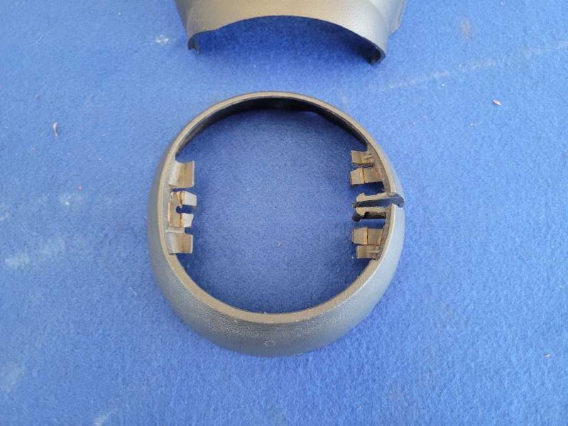 1987-1989 Ford Mustang GT LX Steering Column Cover Surround Tilt Black 2298 - The Parts Farm