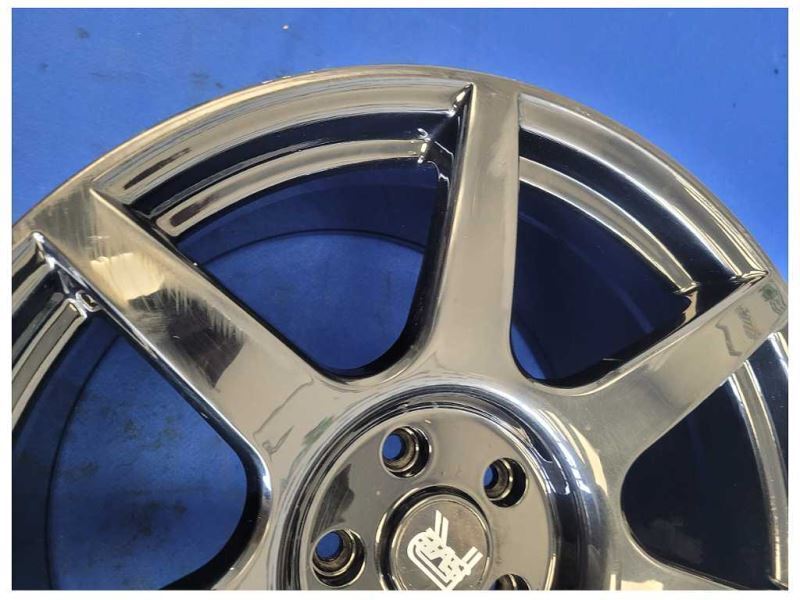 2015-2023 Ford Mustang GT GT350 Replica Rear Wheel 19x11 Black 6 Spoke *Scuffs* - The Parts Farm