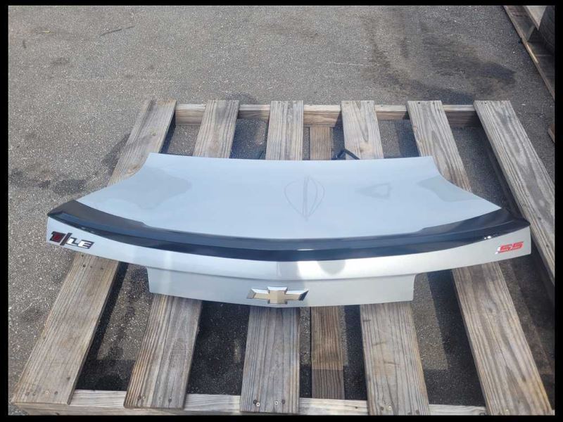 2010-2013 Chevrolet Camaro SS Deck Lid Trunk Coupe Wing Spoiler Paint Silver - The Parts Farm