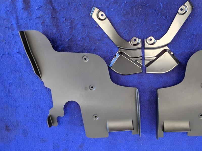 2016-2019 Chevrolet Camaro SS Splash Shield Track Deflector Brake Cooling - The Parts Farm