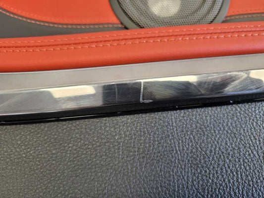 2015-2020 BMW M4 F82 F83 Passenger Rear Quarter Trim Panel Red Accents Coupe