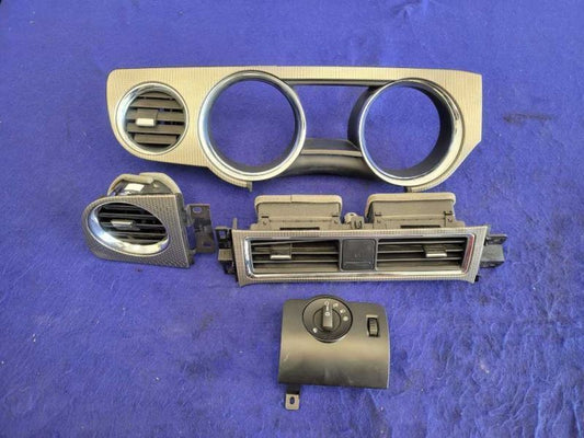 2011-2014 Ford Mustang GT 5.0L Dash Trim Kit Panel Vent Bezel Cover Gauge 2417