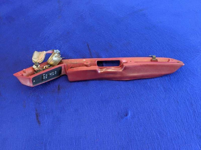 1991 Ford Mustang GT 5.0L Convertible Passenger Door Panel Arm Rest Kick Panel - The Parts Farm
