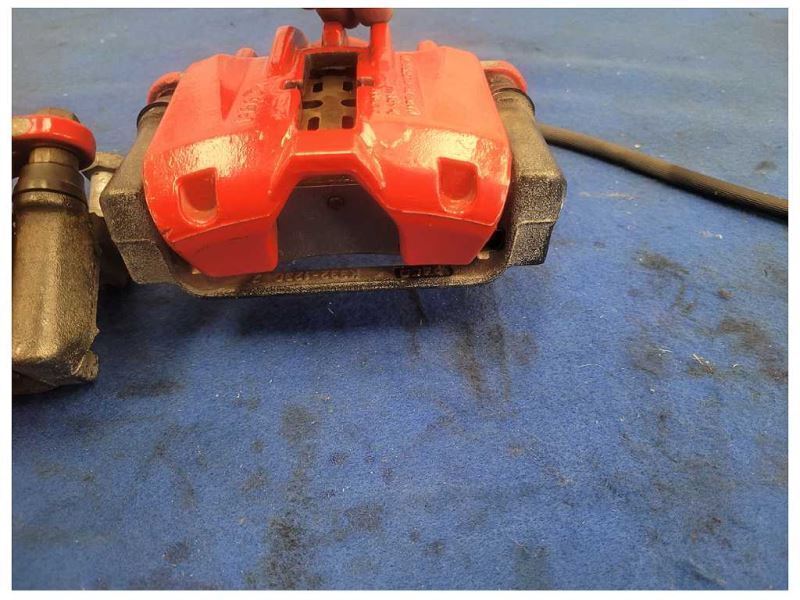 2001-2004 Chevrolet Corvette Z06 FRC C5 Calipers Rear Back Brakes Red 2066 - The Parts Farm