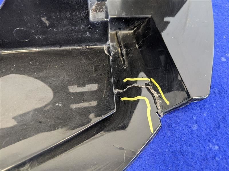 1999-2001 Ford Mustang Cobra SVT DOHC 4.6L Header Panel Light Support Bar Black - The Parts Farm