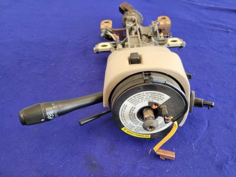 1999-2004 Ford Mustang Cobra SVT DOHC Steering Column Tan Trim Ring Bezel 2386 - The Parts Farm