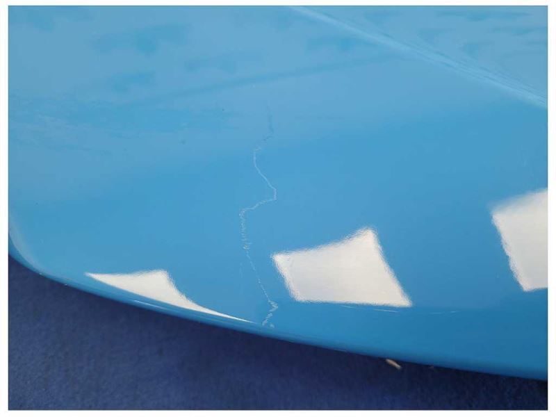 2016-2020 Chevrolet Camaro SS 6.2L Rear Spoiler Deck Lid Paint Blue C124 - The Parts Farm