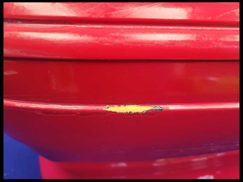 1987-1993 Ford Mustang GT 5.0L Rear Back Bumper Cover Paint Scuffs Scratches - The Parts Farm