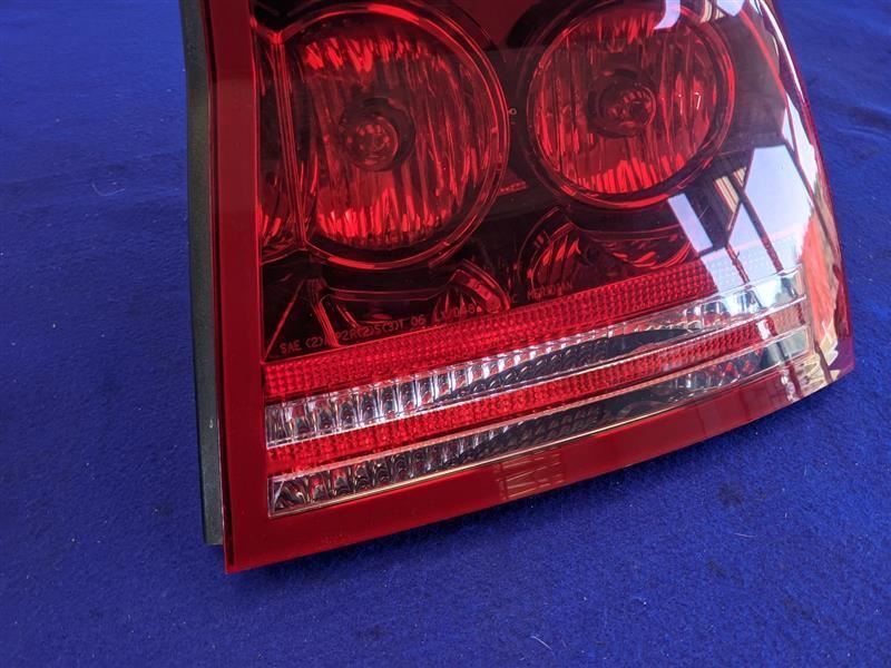 2006-2008 Dodge Charger SRT8 6.1L Passenger Right RH Taillight Lamp Lens Red - The Parts Farm