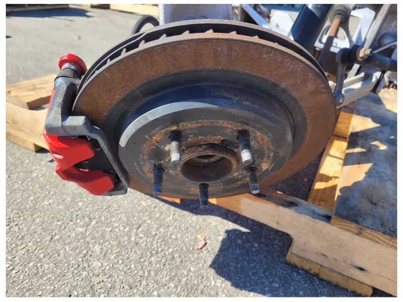 1998-2004 Chevrolet Corvette FRC Z06 C5 Rear Cradle Axle Shaft Calipers 2052 - The Parts Farm