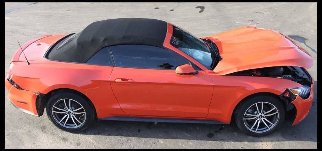 2015-2017 Ford Mustang EcoBoost LH Driver Brake Caliper W/ Pads & Line OEM - The Parts Farm