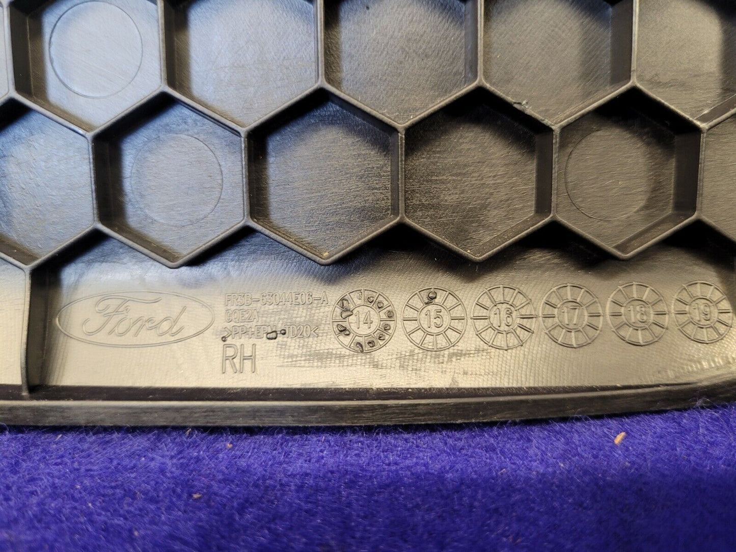 2015-2017 Ford Mustang GT S550 Passenger Right Center Console Side Cover Trim - The Parts Farm