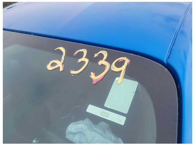 2015-2023 Ford Mustang GT S550 Passenger Front Coupe Door Shell Paint E7 2339 - The Parts Farm
