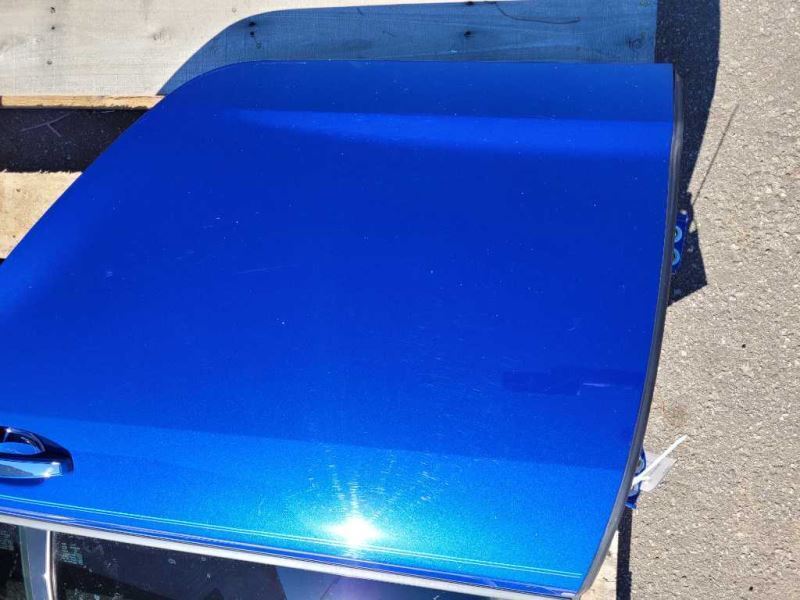 2014-2017 Chevrolet SS Sedan Driver Left Front Door Shell Paint Blue - The Parts Farm