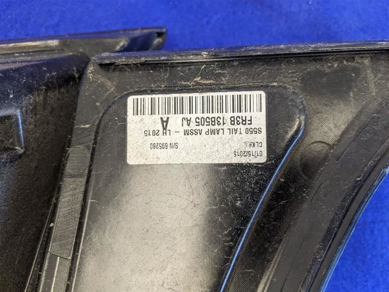 2015-2017 Ford Mustang GT S550 Driver Left LH Taillight Lamp Brake Lens OEM - The Parts Farm