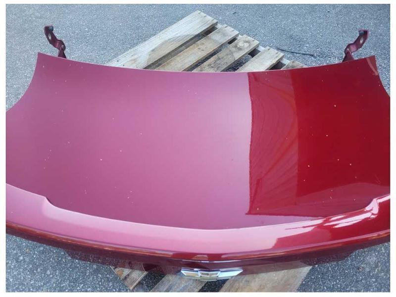 2010-2013 Chevrolet Camaro SS Deck Lid Trunk Coupe Spoiler Paint Maroon 2332 - The Parts Farm
