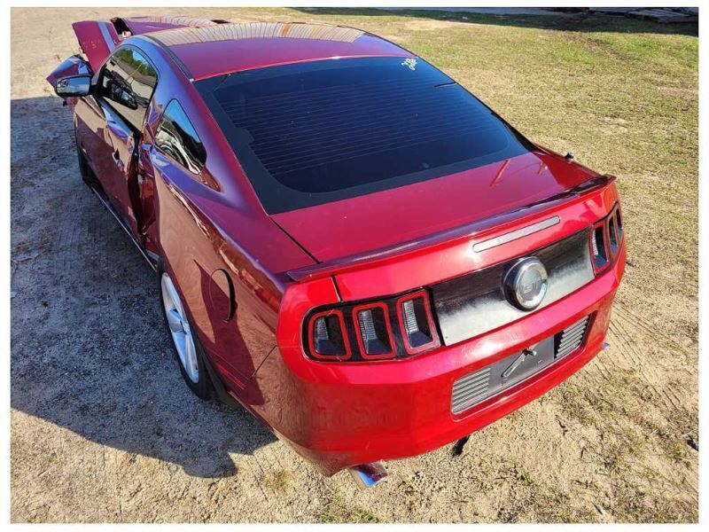 2010-2014 Ford Mustang GT E Brake Boor Cover Leather Console Cover - The Parts Farm
