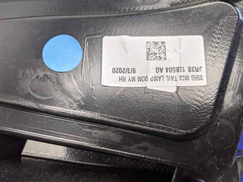 2018-2023 Ford Mustang GT S550 Passenger Right Tail Light Lamp Brake Lens OEM - The Parts Farm