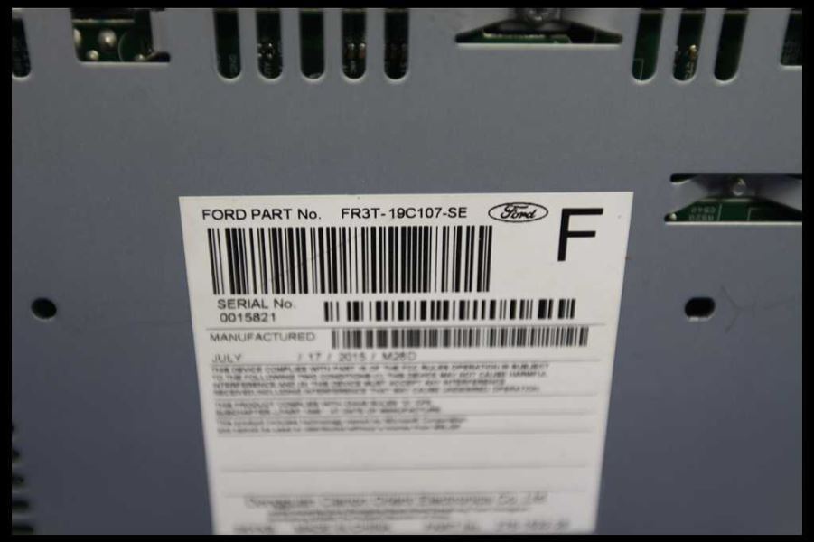 2015-2016 Ford Mustang GT S550 Audio Radio Receiver AM FM CD Single Disc - The Parts Farm