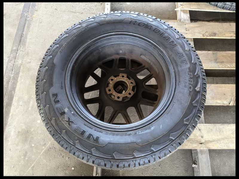 2015-2017 Ford F150 Pickup Truck Wheel 20x8-1/2 Black Nexen Rim Tire Off Road - The Parts Farm