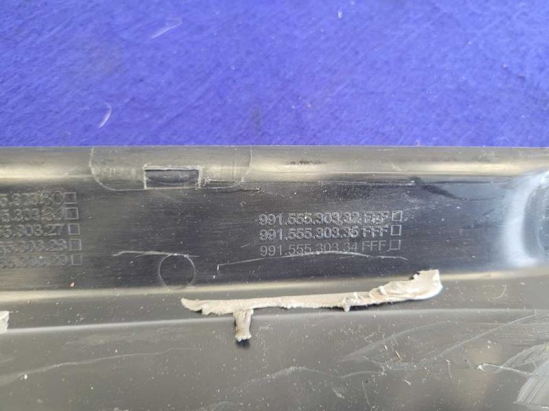 2017 Porsche 911 Turbo 991 Driver Left Door Sill Scuff Plate Side 2421 - The Parts Farm
