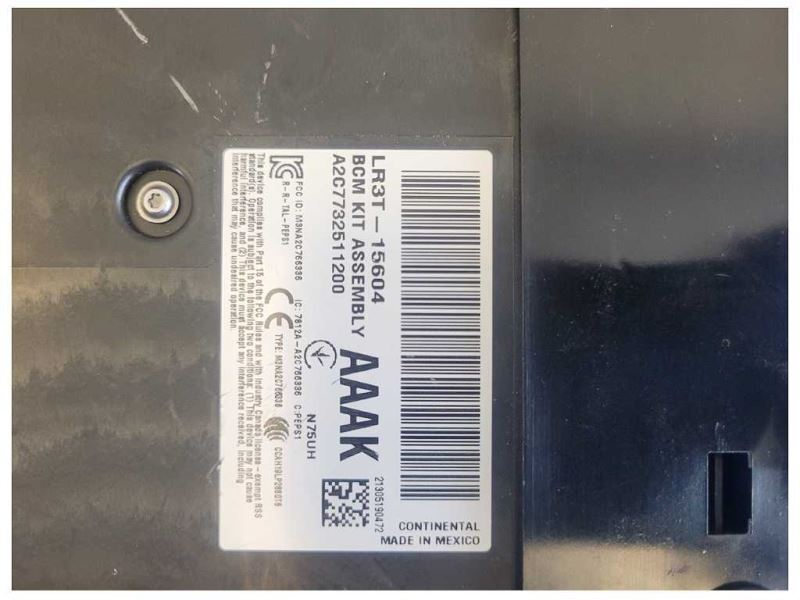 2021 Ford Mustang GT S550 Coupe Body Control Module BCM Wire Fuse Front 2560 - The Parts Farm