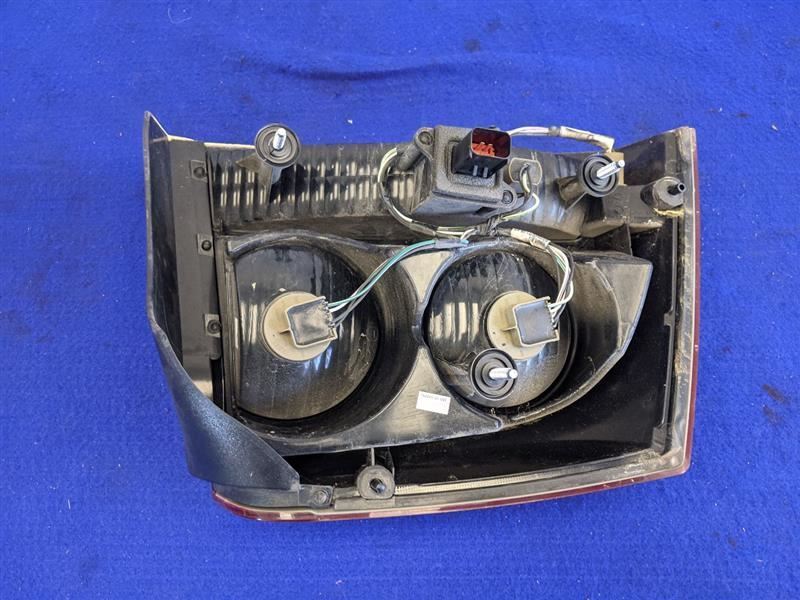 2006-2008 Dodge Charger SRT8 6.1L Passenger Right RH Taillight Lamp Lens Red - The Parts Farm