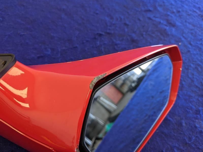 2010-2015 Chevrolet Camaro SS Driver Left View Mirror Power Heated DD1 Red - The Parts Farm