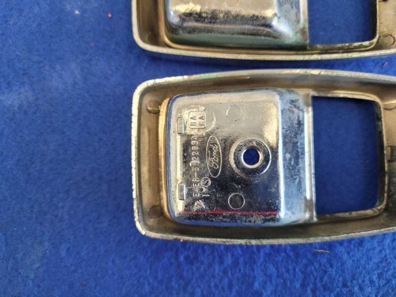 1987-1993 Ford Mustang GT LX 5.0L Pair Door Handles Pulls Cover Trim 2298 - The Parts Farm