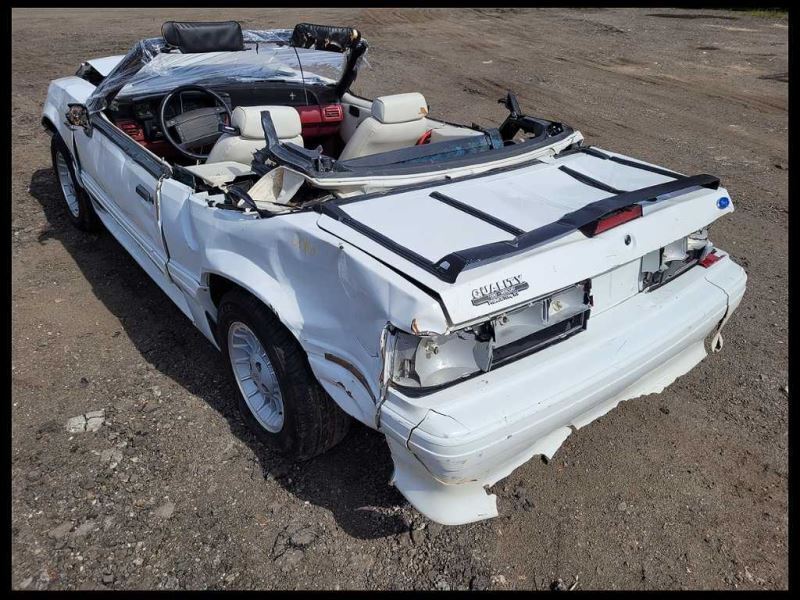 1987-1993 Ford Mustang GT LX 5.0L Glove Box Dashboard Passenger Storage - The Parts Farm