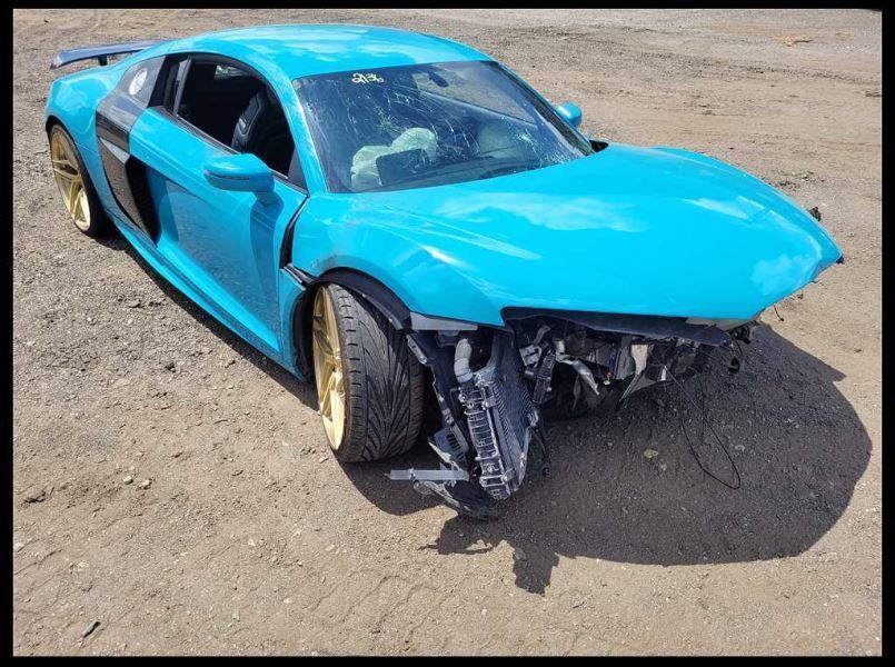 2011-2015 Audi R8 V10 Coupe Lower Driver Surround Dash Trim 2136 - The Parts Farm