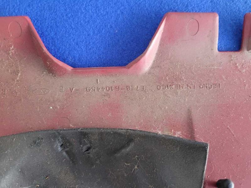 1987-1989 Ford Mustang GT LX Steering Column Cover Lower Knee Red 2298 - The Parts Farm