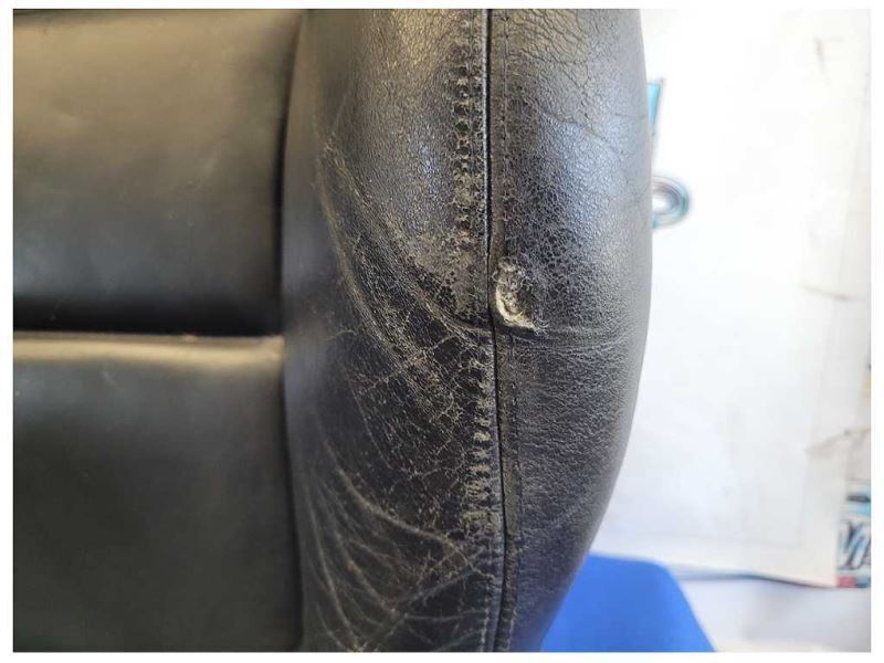 2001-2006 BMW M3 E46 M/T Coupe Set Black Seats Leather Front Back *Worn* 2445 - The Parts Farm