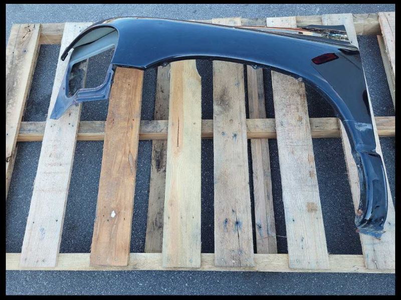 2003-2006 Dodge Ram Viper SRT-10 8.3L Driver Left Front Fender Body Paint Black - The Parts Farm