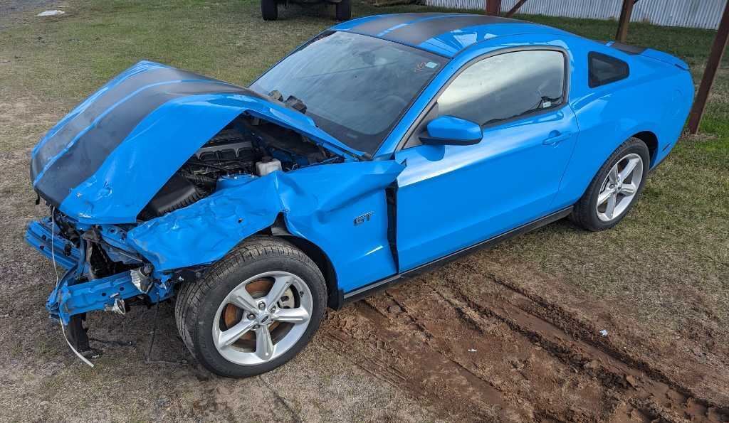 2010 Ford Mustang GT 4.6L Pair Coupe Sun Visors Shade Mirror 2491 - The Parts Farm