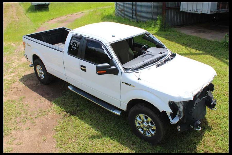 2013-2014 Ford F150 Ext. Cab Left Rear Door Handle Trim Pull Driver Side - The Parts Farm