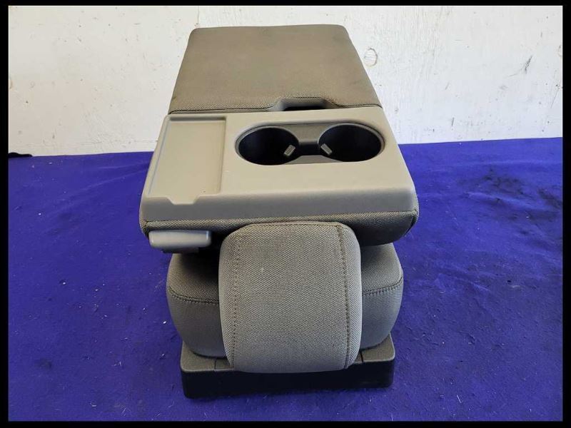 2015-2020 Ford F150 4x4 Pickup Truck Front Seat Bench Center Split Gray Cloth - The Parts Farm