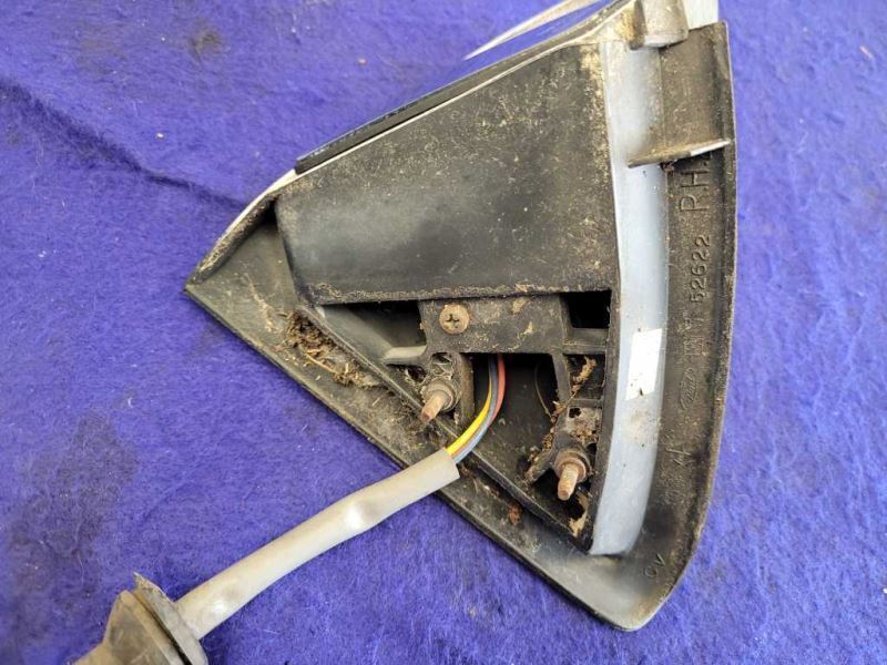 1987-1993 Ford Mustang GT LX 5.0L Passenger Right Rear View Mirror Outer Power - The Parts Farm