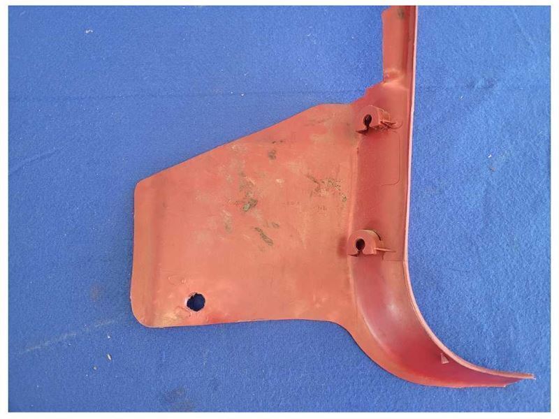 1987-1993 Ford Mustang GT LX 5.0L Driver Front Lower Kick Panel Red 2298 - The Parts Farm